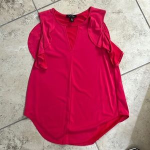 Dressy ruffle tank top